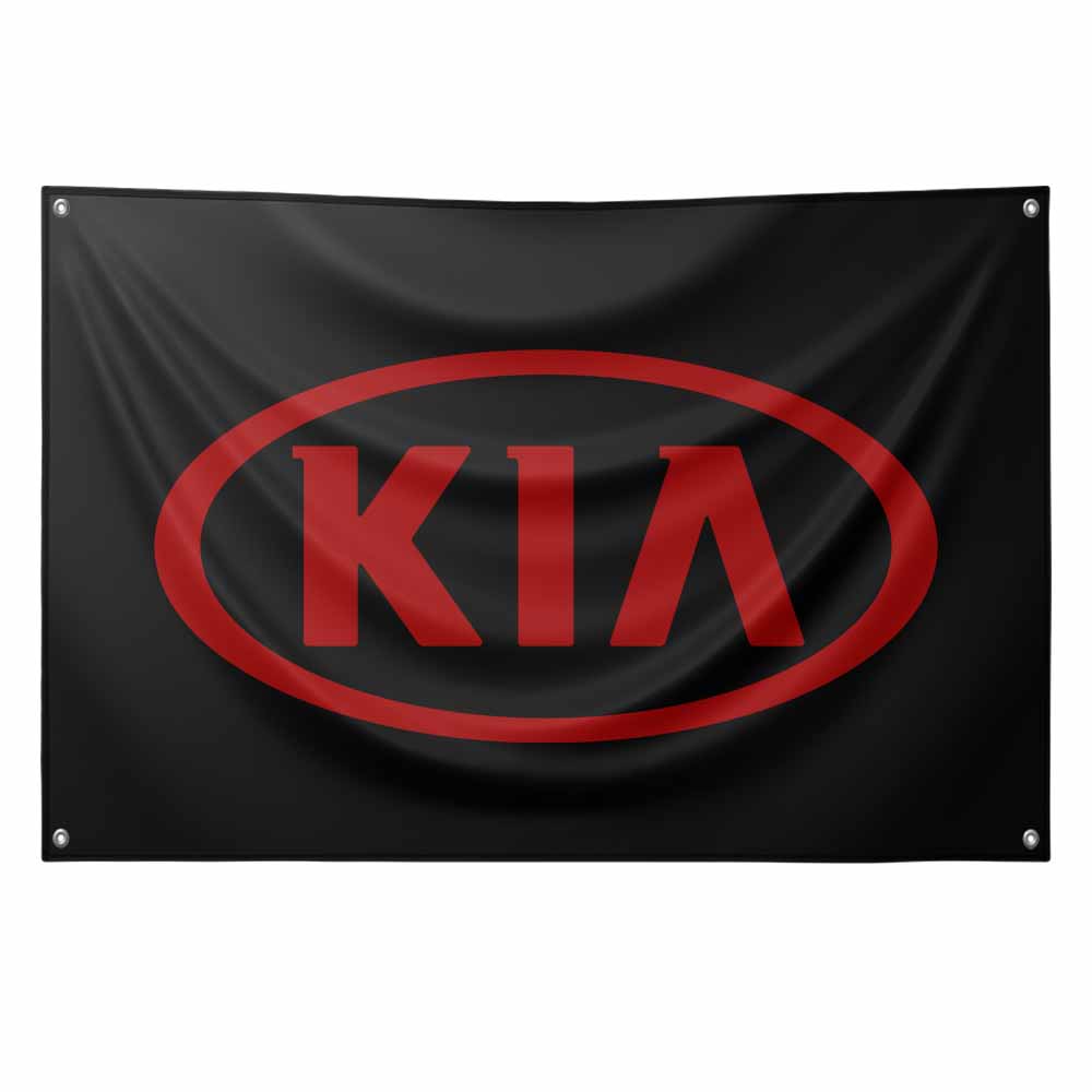 Mainstream Car Brand Flags – Premium Shop Decor for a Professional & High-End Look