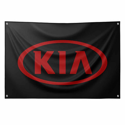 Mainstream Car Brand Flags – Premium Shop Decor for a Professional & High-End Look