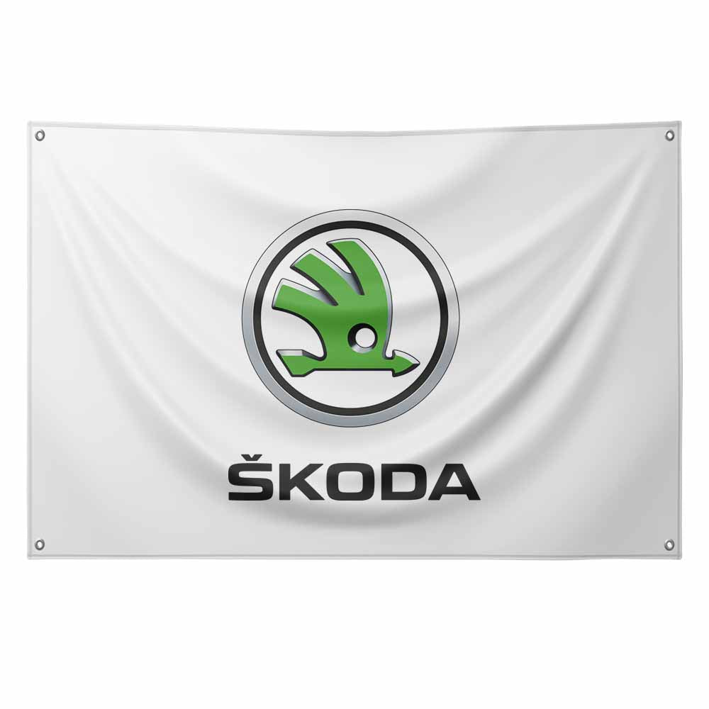 Mainstream Car Brand Flags – Premium Shop Decor for a Professional & High-End Look