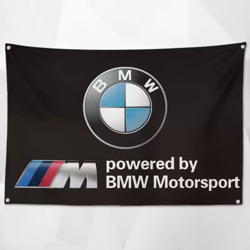 Premium Car Brand Flags – Premium Shop Decor for a Professional & High-End Look