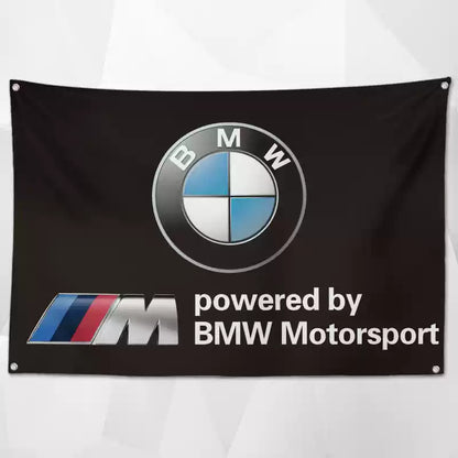 Premium Car Brand Flags – Premium Shop Decor for a Professional & High-End Look