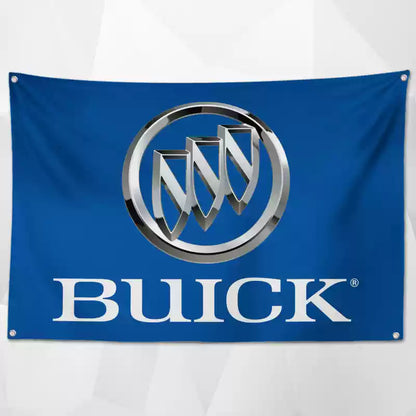 Premium Car Brand Flags – Premium Shop Decor for a Professional & High-End Look