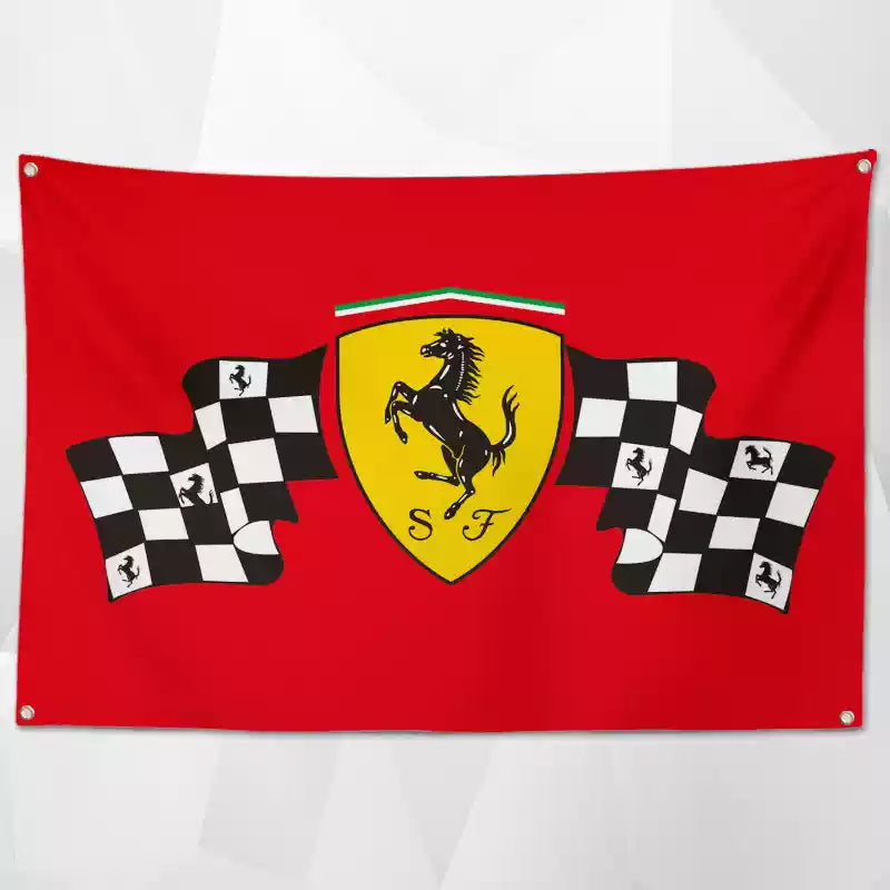 Luxury Car Brand Flags – Premium Shop Decor for a Professional & High-End Look