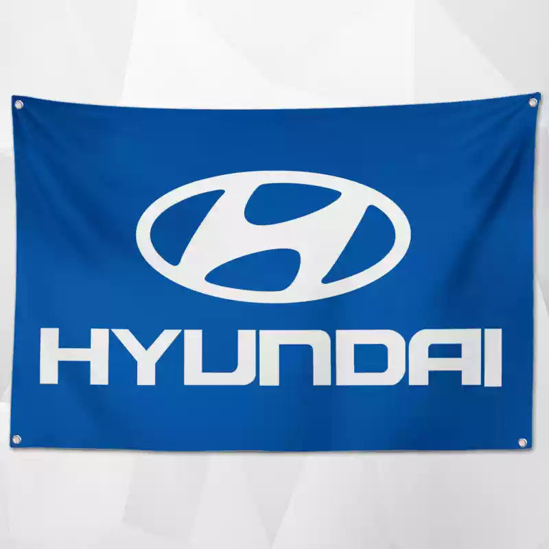 Mainstream Car Brand Flags – Premium Shop Decor for a Professional & High-End Look