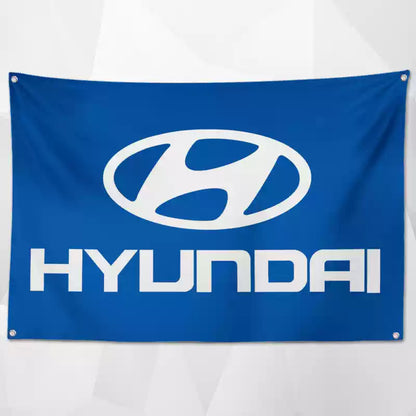 Mainstream Car Brand Flags – Premium Shop Decor for a Professional & High-End Look