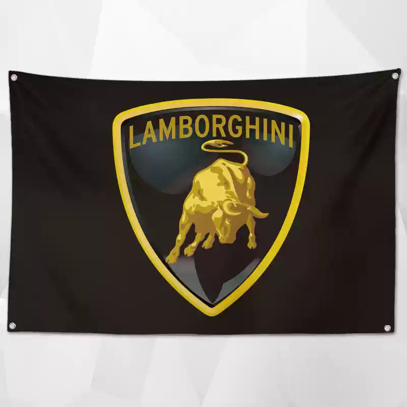 Luxury Car Brand Flags – Premium Shop Decor for a Professional & High-End Look