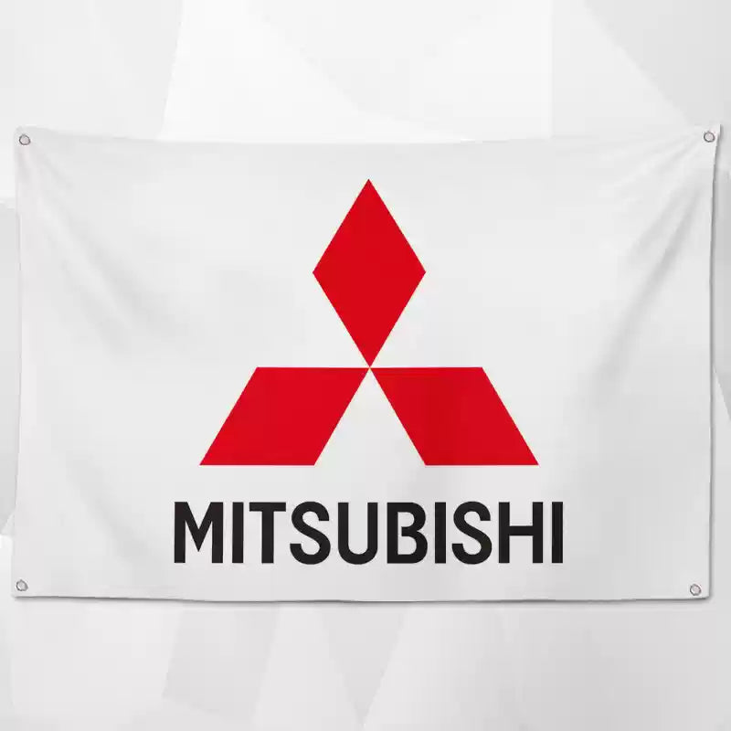 Mainstream Car Brand Flags – Premium Shop Decor for a Professional & High-End Look