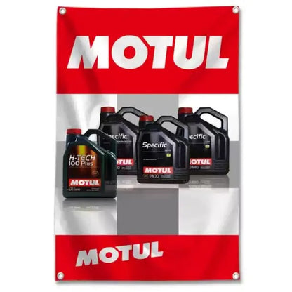 Vertical Shop Flags – Long & Narrow Banners Featuring Top Wrapping, PPF, and Detailing Brands for Professional Decor