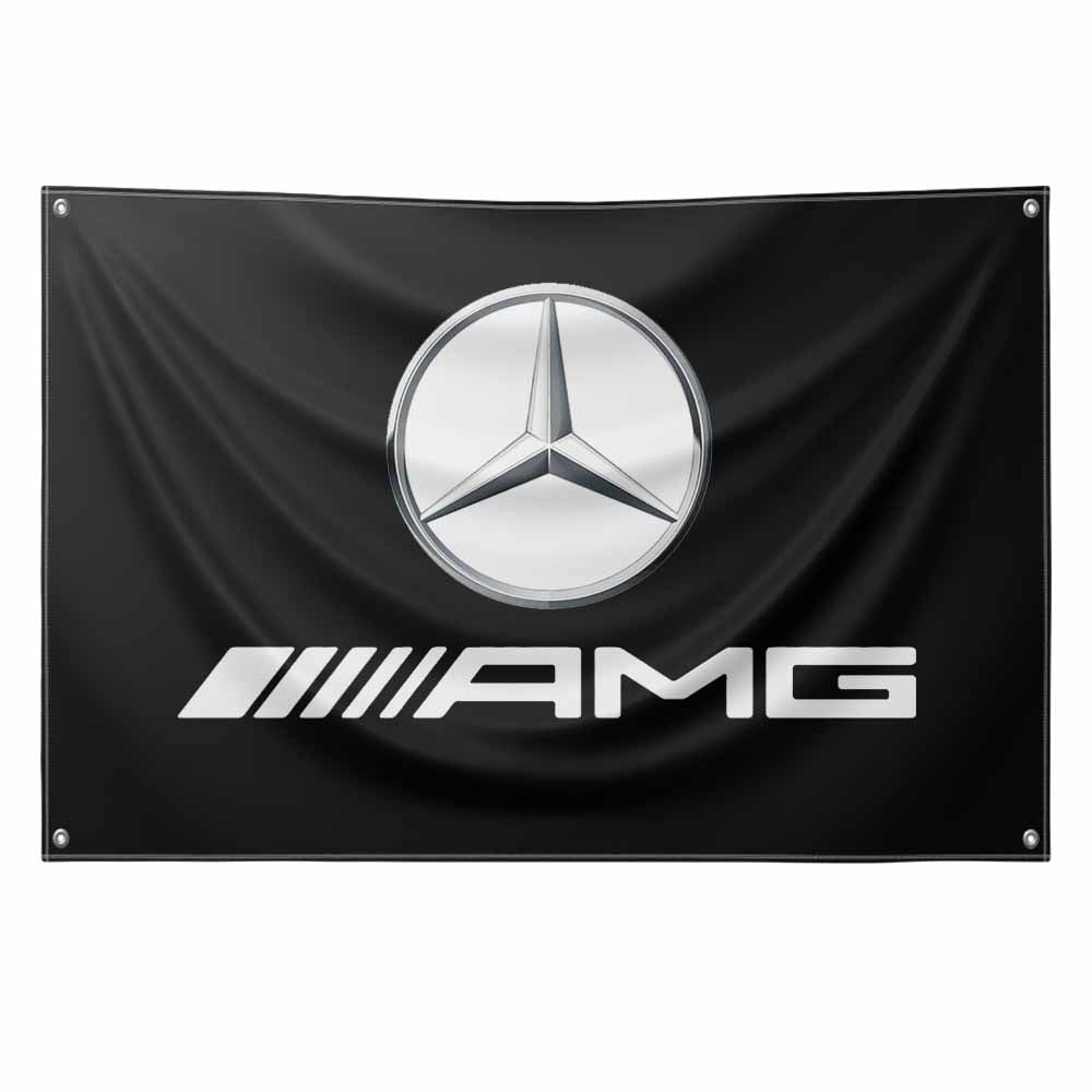 Luxury Car Brand Flags – Premium Shop Decor for a Professional & High-End Look