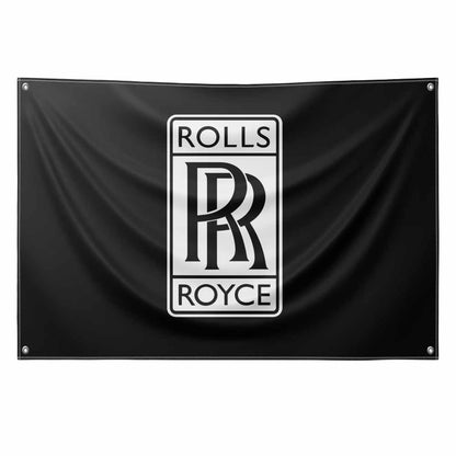 Luxury Car Brand Flags – Premium Shop Decor for a Professional & High-End Look