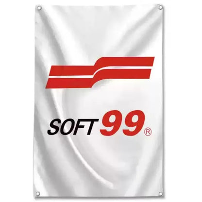 Vertical Shop Flags – Long & Narrow Banners Featuring Top Wrapping, PPF, and Detailing Brands for Professional Decor