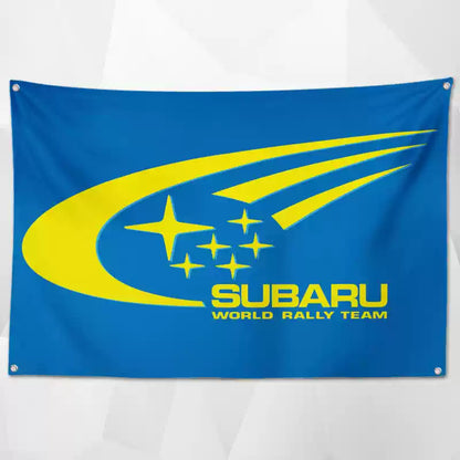 Mainstream Car Brand Flags – Premium Shop Decor for a Professional & High-End Look