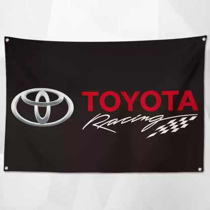 Mainstream Car Brand Flags – Premium Shop Decor for a Professional & High-End Look