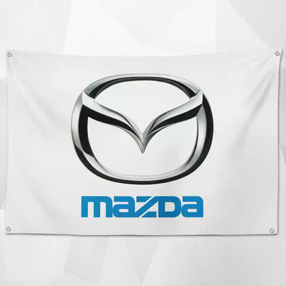 Mainstream Car Brand Flags – Premium Shop Decor for a Professional & High-End Look